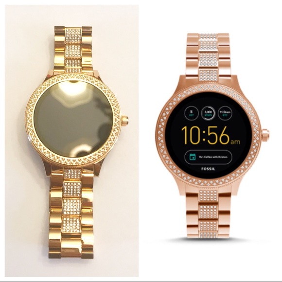 fossil q venture gen 3 rose gold